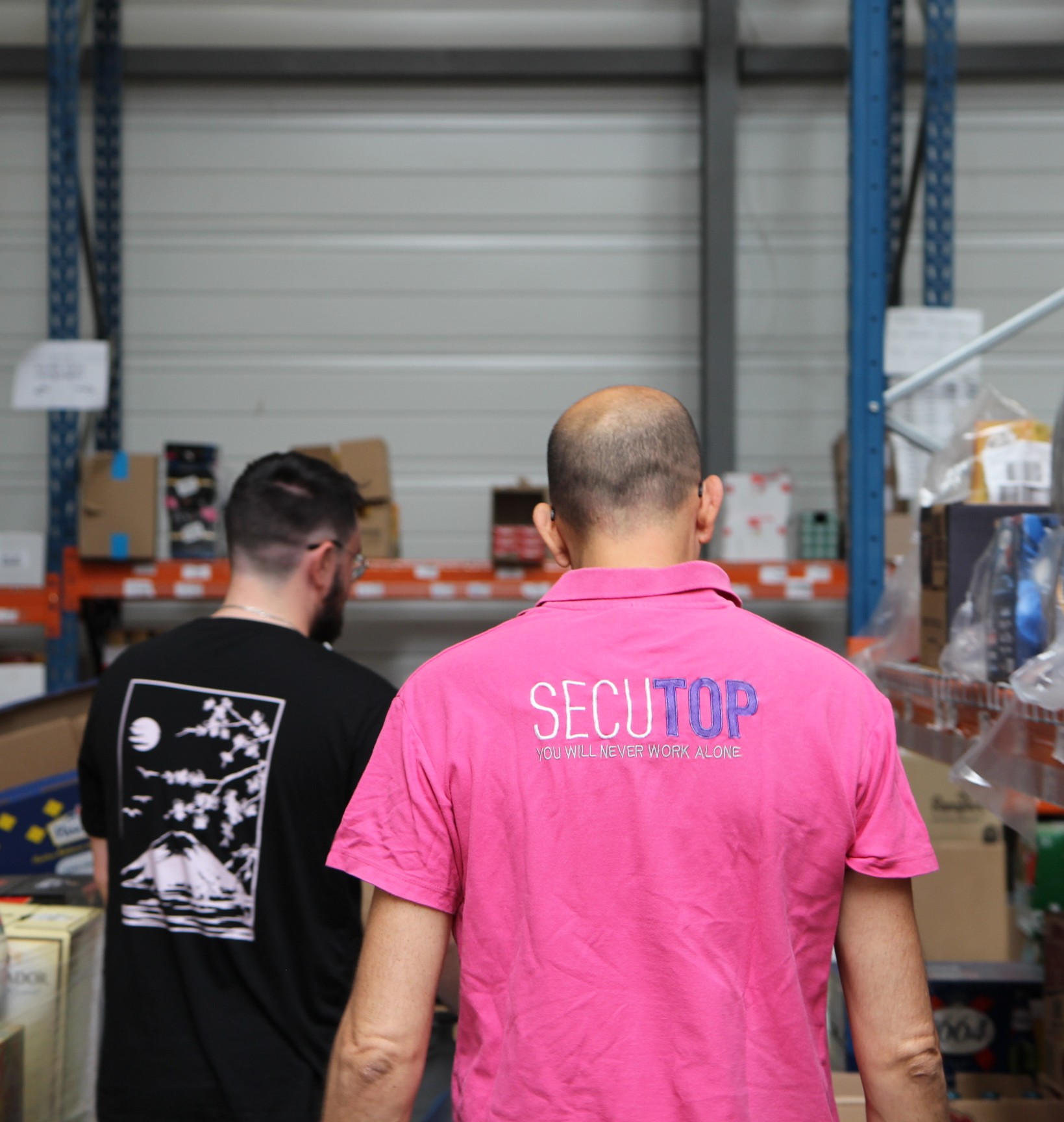 Consultants Secutop en intervention sur site