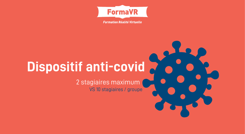avantage anti-covid formation réalité virtuelle