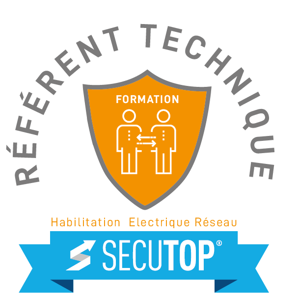 Logo référent technique jaune