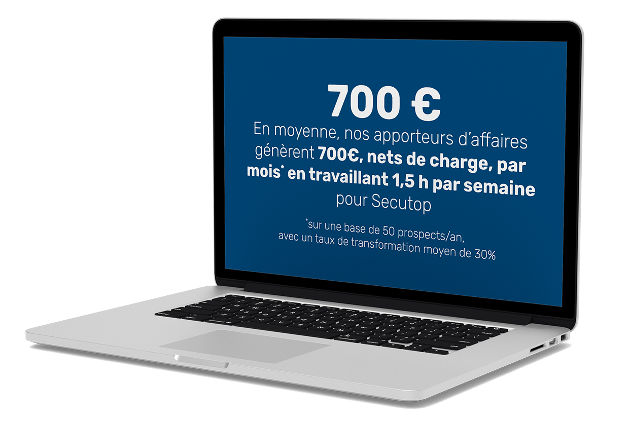 Plateforme Secusoft – tableau de bord